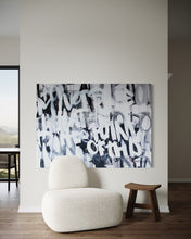 Load image into Gallery viewer, Modern Text Art: Graffiti Art 'With All I Have' by Addison Jones Studios