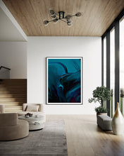 Load image into Gallery viewer, Contemporary Art-Mingle XII displayed in a modern gallery setting, highlighting its artistry and bold colors.