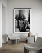 Load image into Gallery viewer, Fine Art Photography 'Echoing Heart' gracing the wall of a minimalist room, showcasing the transformative impact of limited edition photography on modern interiors.