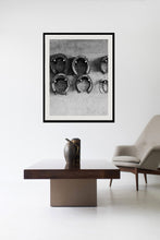 Load image into Gallery viewer, Limited Edition Western Art - Shoe Store 0217 Hand-Signed Artwork showcasing a beautifully framed print of horseshoes in a minimalist decor.