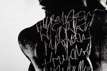 Load image into Gallery viewer, Custom Rolled Canvas 40x40 To Write Graffiti on Her Back Reprint