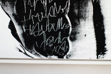 Load image into Gallery viewer, Custom Rolled Canvas 40x40 To Write Graffiti on Her Back Reprint