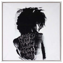Load image into Gallery viewer, Custom Rolled Canvas 40x40 To Write Graffiti on Her Back Reprint