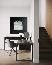 Load image into Gallery viewer, Overflowing-black and white painting