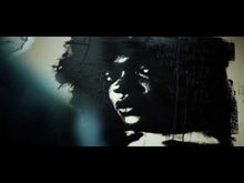 Load and play video in Gallery viewer, Street Art: Color-Changing Mixed Media Artwork - Staring Into the Blue by Addison Jones Studio