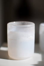 Load image into Gallery viewer, Hand Blown Artisan Glasses-Etched Frost Set of 4