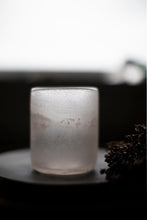 Load image into Gallery viewer, Hand Blown Artisan Glasses-Etched Frost Set of 4