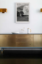 Load image into Gallery viewer, Black White Photograph-Broken Edges