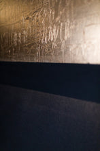 Load image into Gallery viewer, A sophisticated view of Contemporary Art-Abundance 904, combining gold and black in a stylish presentation that reflects modern gold contemporary art.