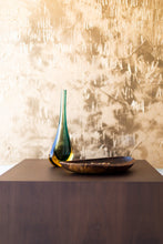 Load image into Gallery viewer, Overview of the 'Let Go' contemporary art piece on display, emphasizing its unique textures and innovative design in a gallery setting.