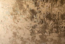 Load image into Gallery viewer, Wide shot of the 'Let Go' contemporary art installation, beautifully illuminated with modern decor elements like vases and bowls.