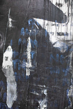 Load image into Gallery viewer, Showcase of a Contemporary Art Cowboy painting on an easel, emphasizing artistic creativity in a refined art studio atmosphere.