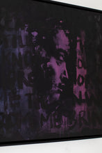 Load image into Gallery viewer, A focused perspective on the vivid features of street art, capturing the emotional depth and artistic skill in the layered paint.