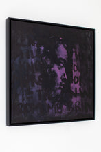 Load image into Gallery viewer, An overhead view of a piece of street art that illustrates bold colors and emotional expressions, emphasizing the dynamic nature of street art.