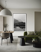 Load image into Gallery viewer, Horse Art - Limited Edition Black and Equwhite 0241 Fine Art Print from Patagonia Farm
