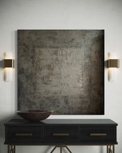 Load image into Gallery viewer, Armour of para- gold abstract painting
