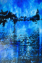 Load image into Gallery viewer, Contemporary blue painting, Unlocked in the Spirit
