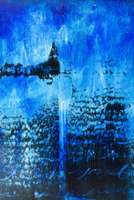 Load image into Gallery viewer, Contemporary blue painting, Unlocked in the Spirit
