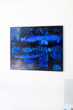Load image into Gallery viewer, Leveling up Blue grafitti painting
