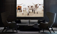Load image into Gallery viewer, Longhorn Wall Art-Sovereign Sienna
